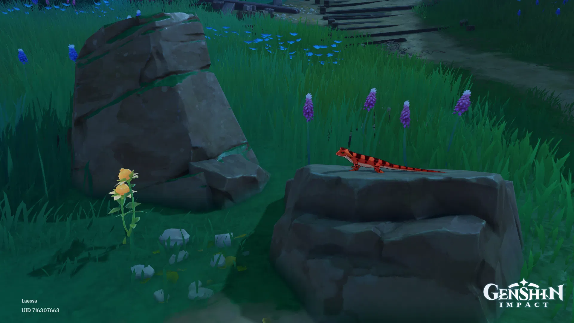 [TeyWAT] Ikebana ambience variation Lizard in the garden / Композиция