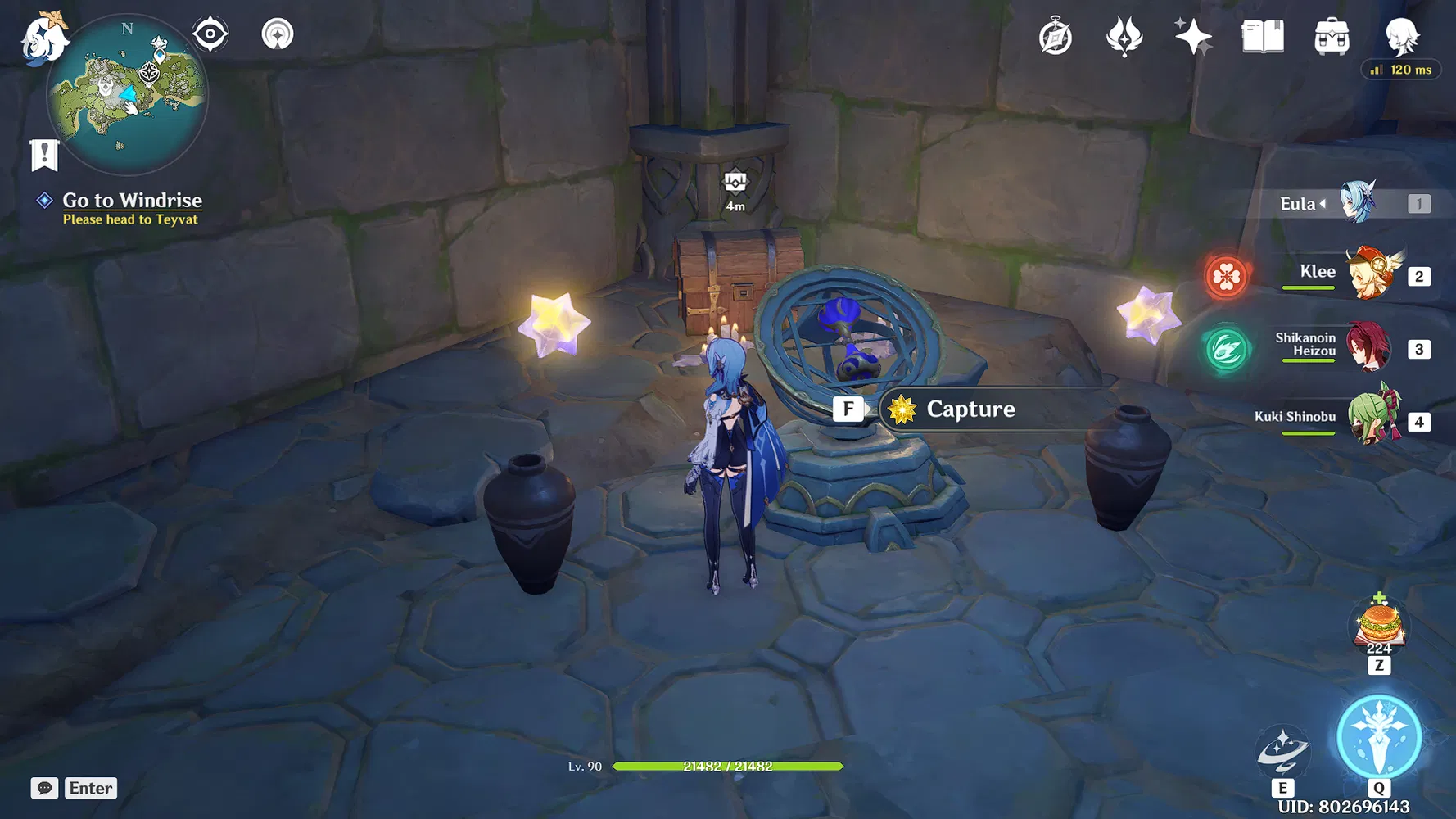 Sea Saltcrusted Key Location (Requirement for puzzle containing 2 Starlight Coalesence) Genshin