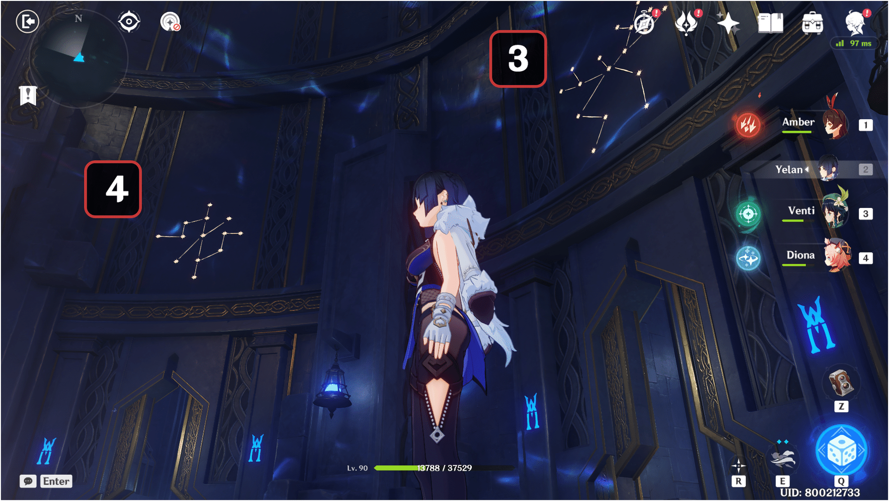 [V2.8] All 19 Chests and 1 Conch in Mona's Domain 'Temple of the Star