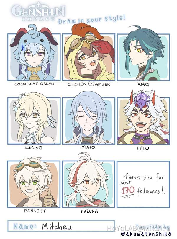 Draw In Your Style Genshin Impact Hoyolab Draw In Your Style Genshin Impact Hoyolab