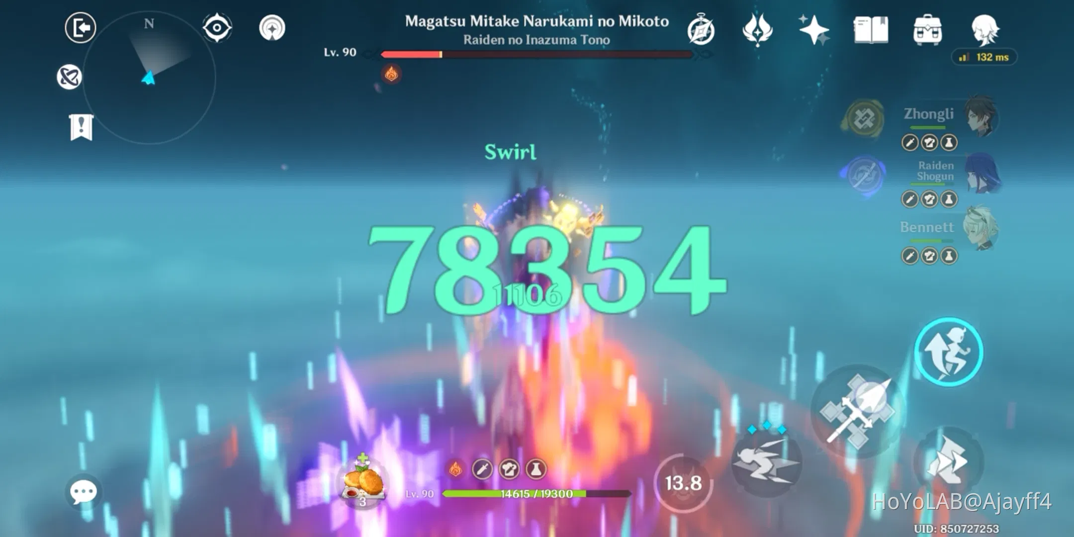 My Xiao's new damage Genshin Impact HoYoLAB