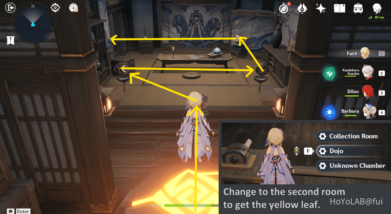 [Version 2.8] All 24 Chests in the Kazuha Summertime Odyssey Event Domain + 1 Conch Genshin