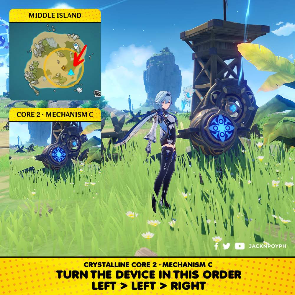 [v2.8] Find 3 Missing Crystalline Core Genshin Impact HoYoLAB