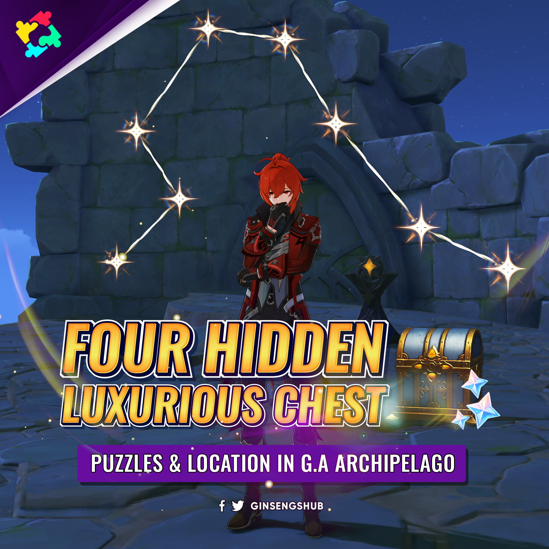 [v2.8] 4 HIDDEN LUXURIOUS CHEST in Minacious Isle Genshin Impact HoYoLAB