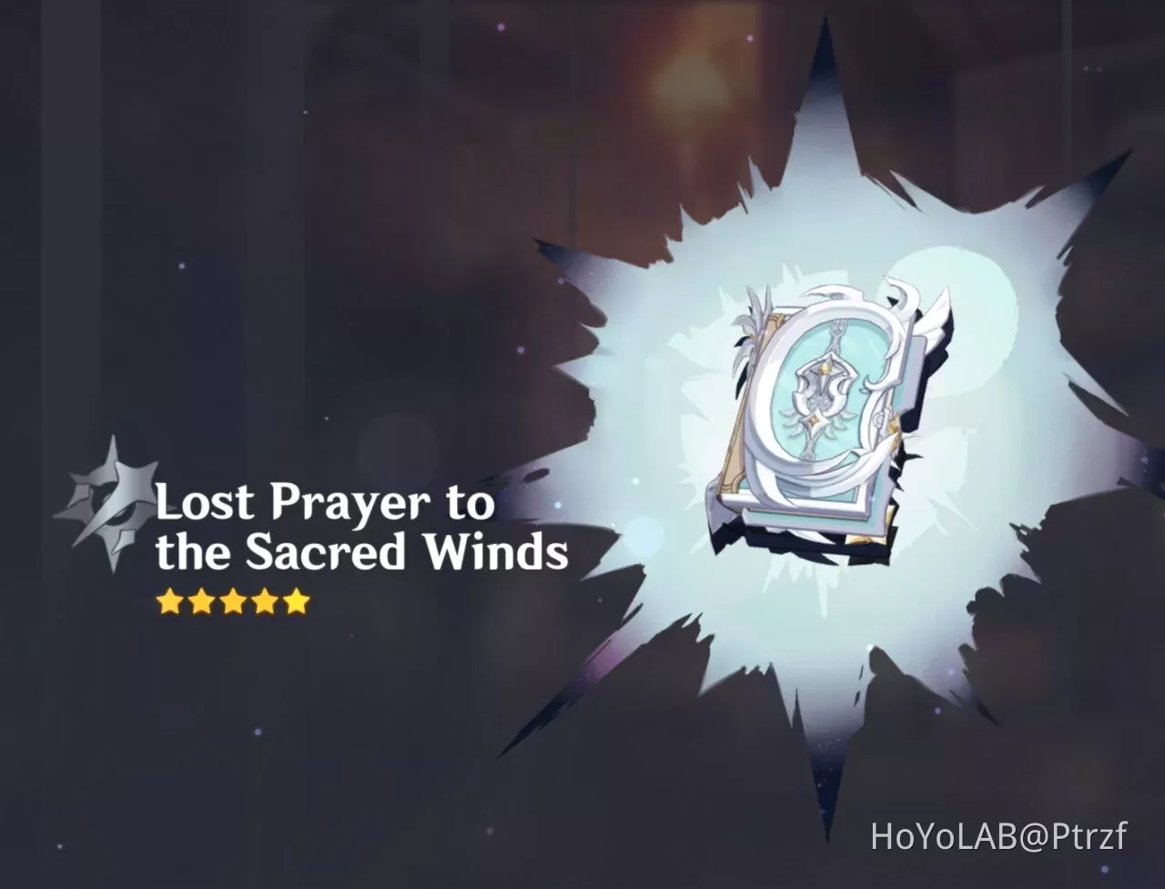 Lost prayer to the sacred wind Genshin Impact | HoYoLAB
