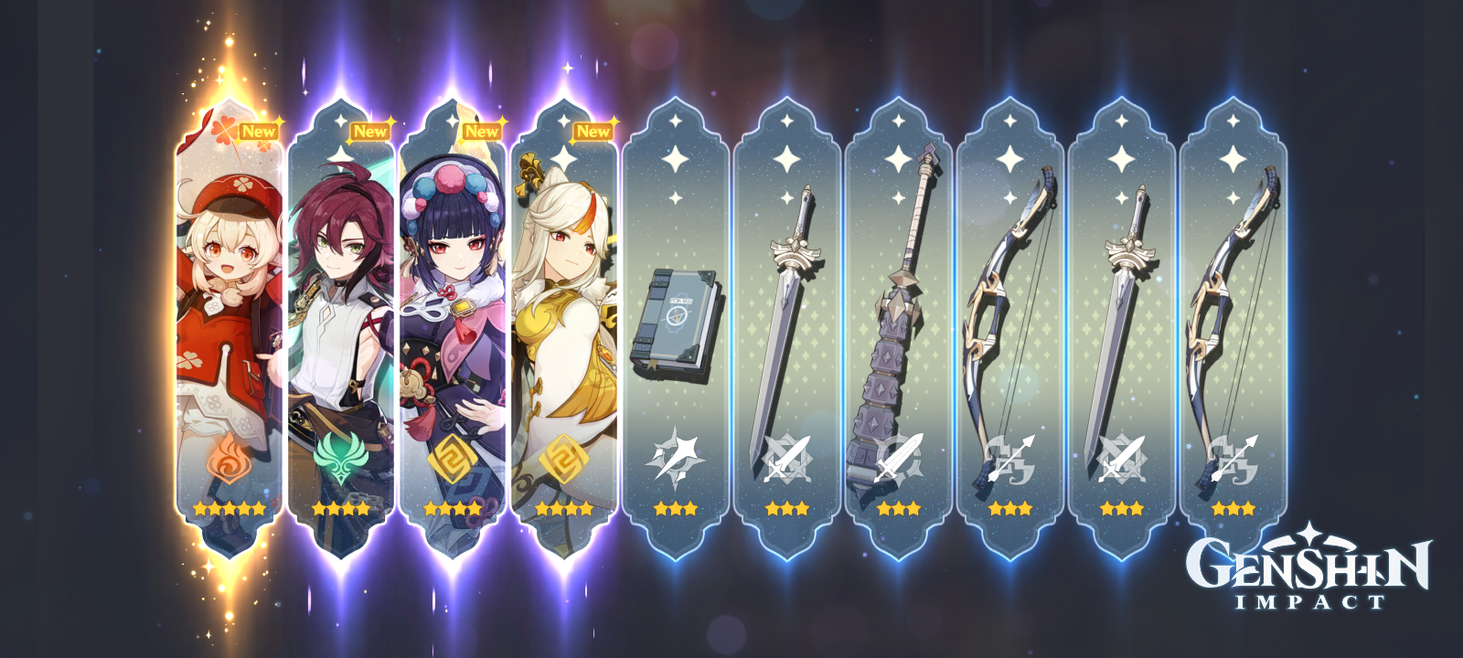 5 star Genshin Impact | HoYoLAB