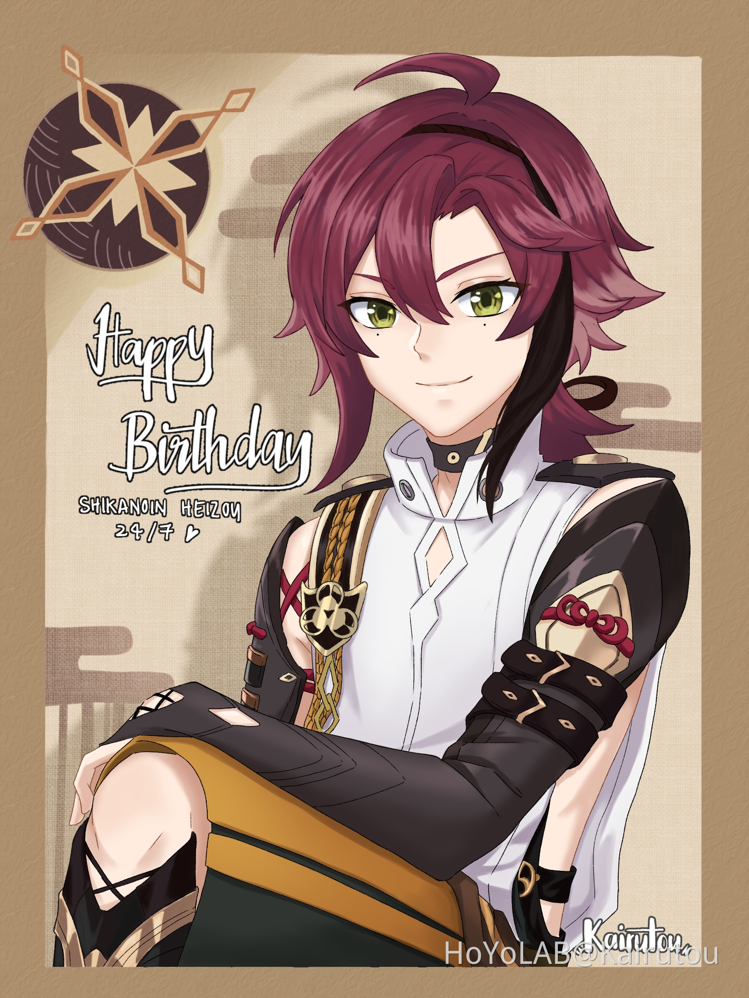 Happy Birthday Heizou Genshin Impact | HoYoLAB