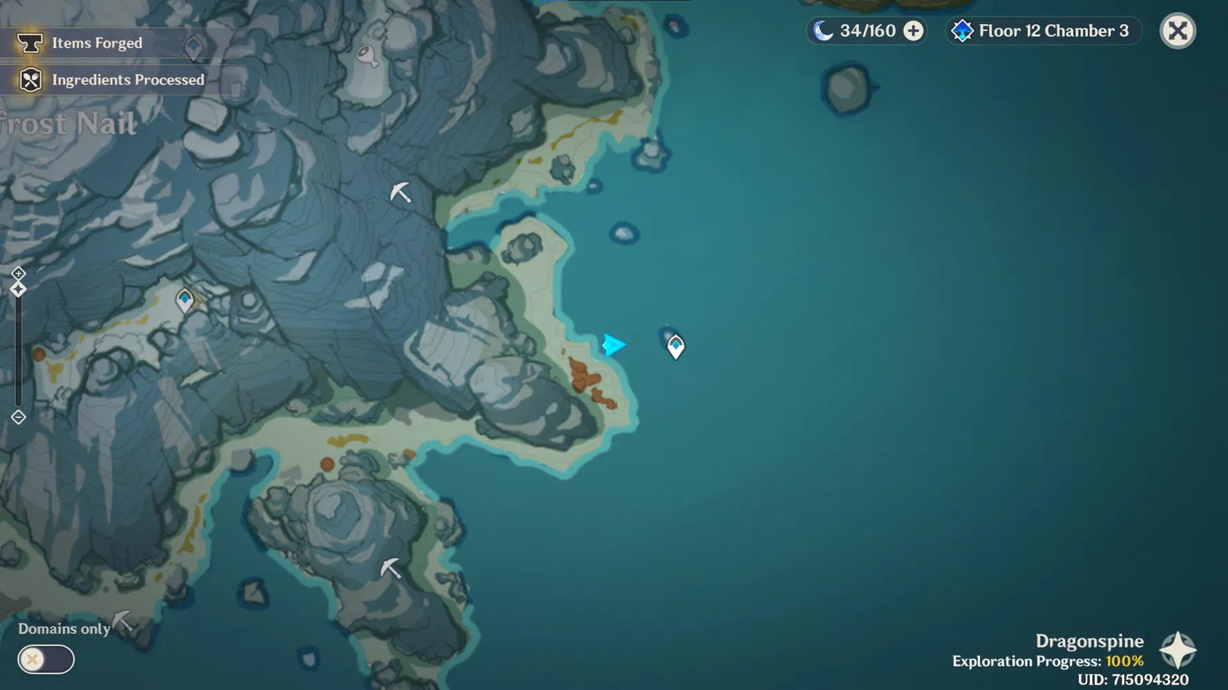 Hidden common chest in dragonspine Genshin Impact HoYoLAB