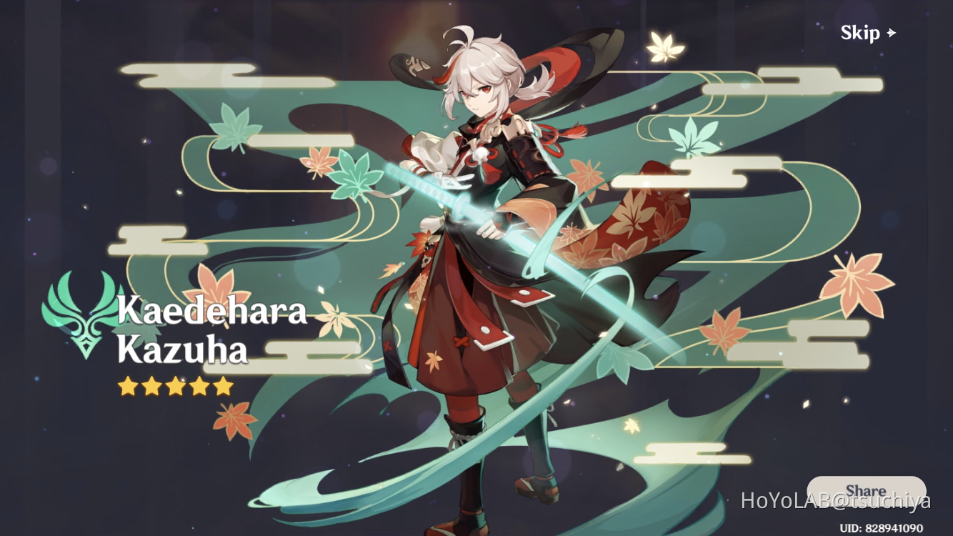 kazuha KQM Kazuha Guide: Scarlet Leaves Pursue Wild Waves : r