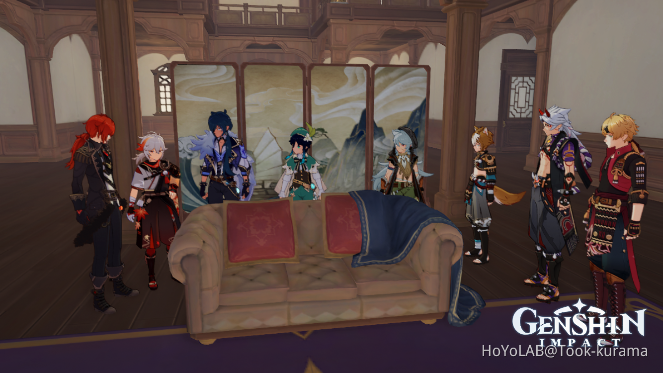 Anyone wanna visit my friends teapot?? Genshin Impact HoYoLAB