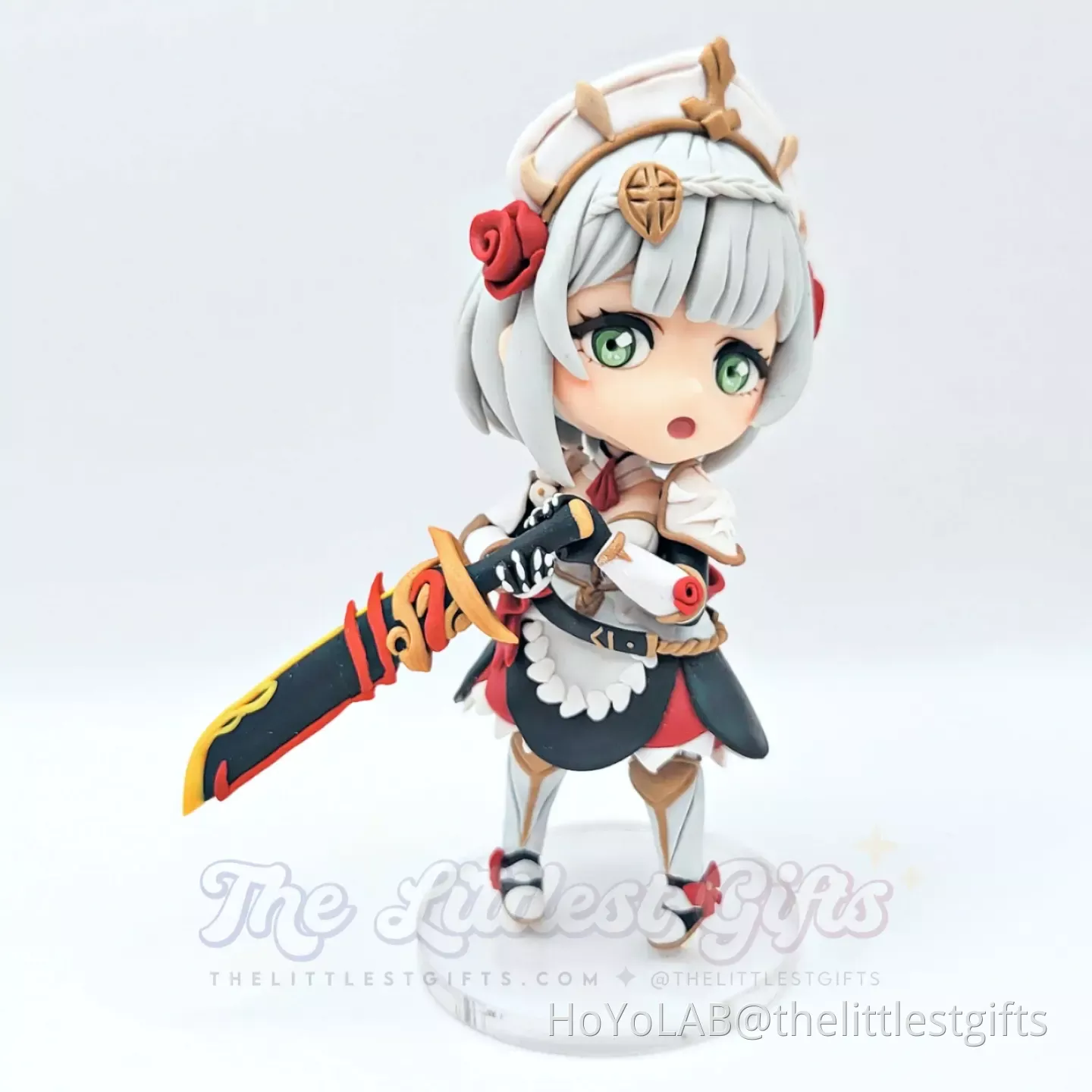 Noelle Handmade Clay Figure Genshin Impact HoYoLAB
