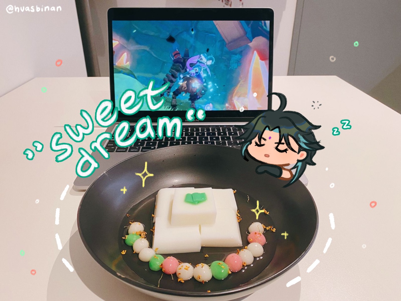 Xiao's Specialty Dish — Almond Tofu Recipes Inside! Genshin Impact