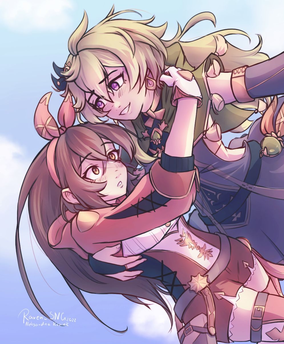 Amber and collei reunited manga redraw genshin impact hoyolab