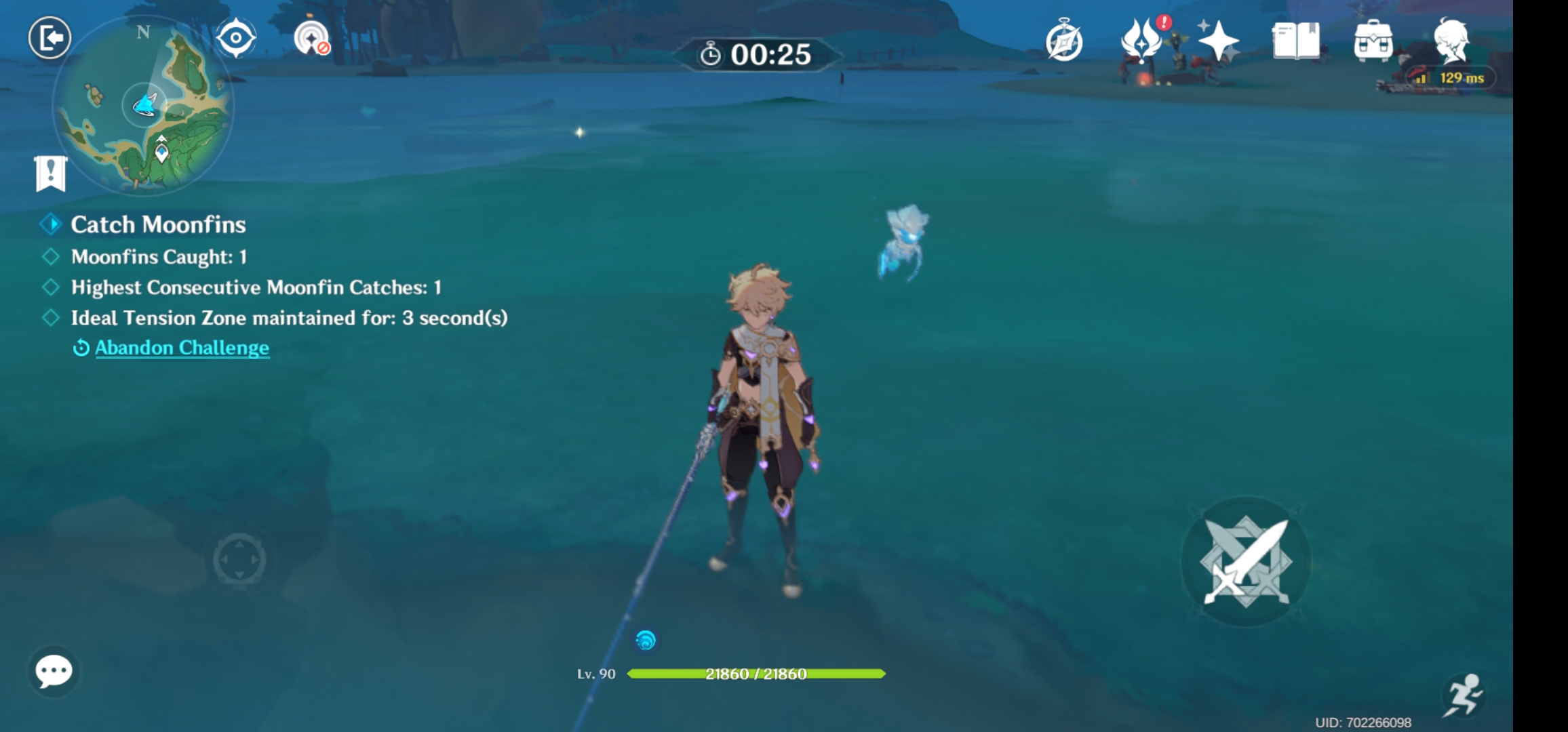 have you ever got the legendary fishing rod sword ??? Genshin Impact