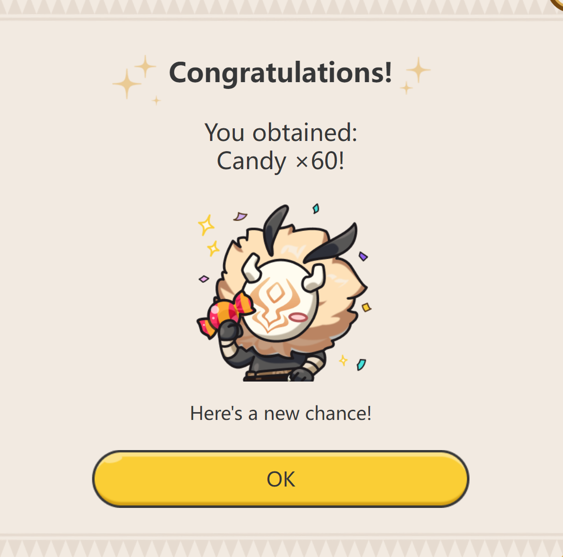 I just won candy! Genshin Impact HoYoLAB