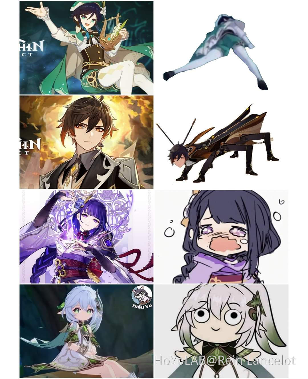 Why zhongli looks like that ? Genshin Impact HoYoLAB