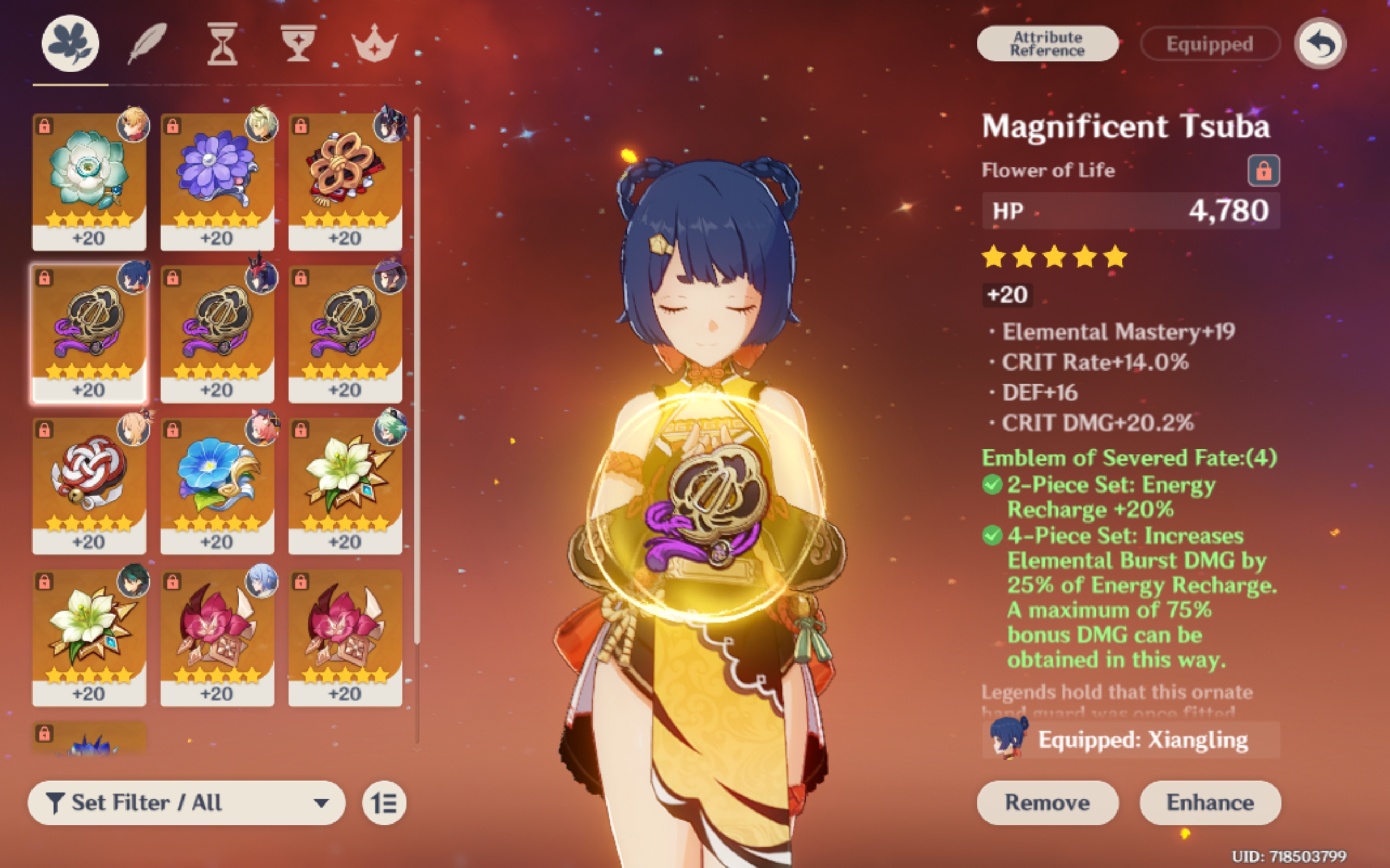 Perfect 21 crit ratio Genshin Impact HoYoLAB