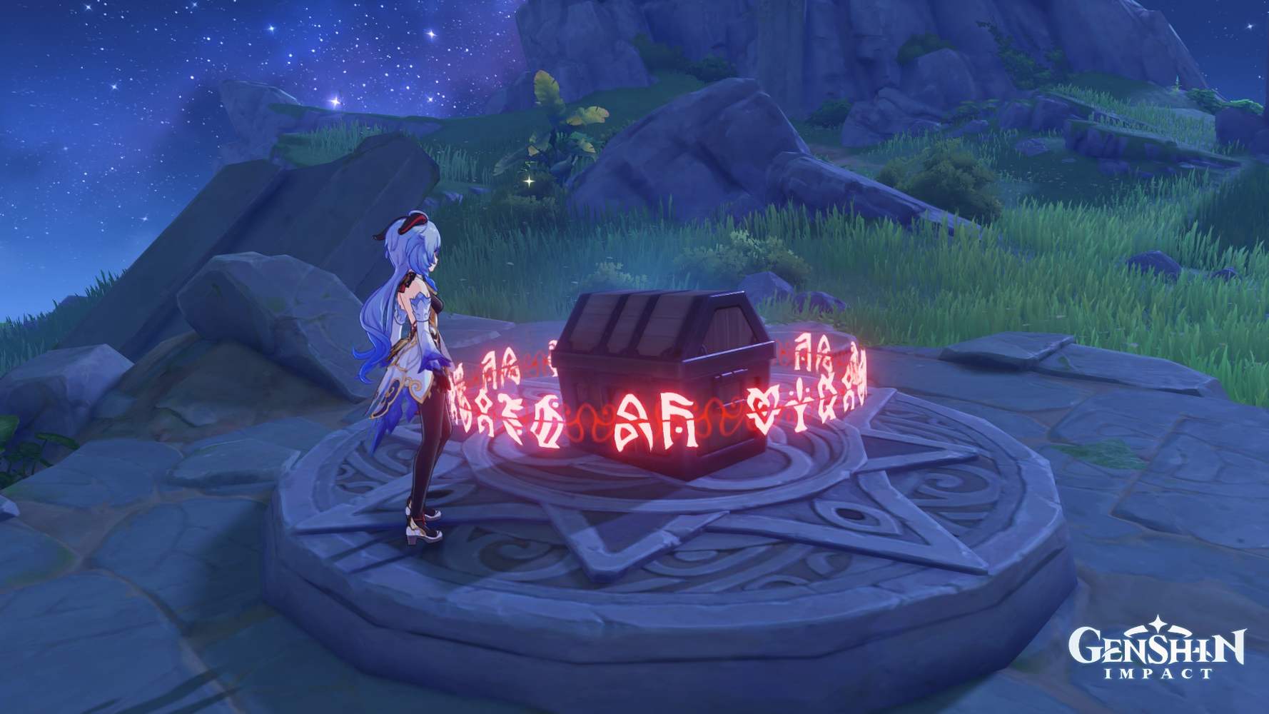 Two Locked Exquisite chests in Minacious Isle Genshin Impact HoYoLAB