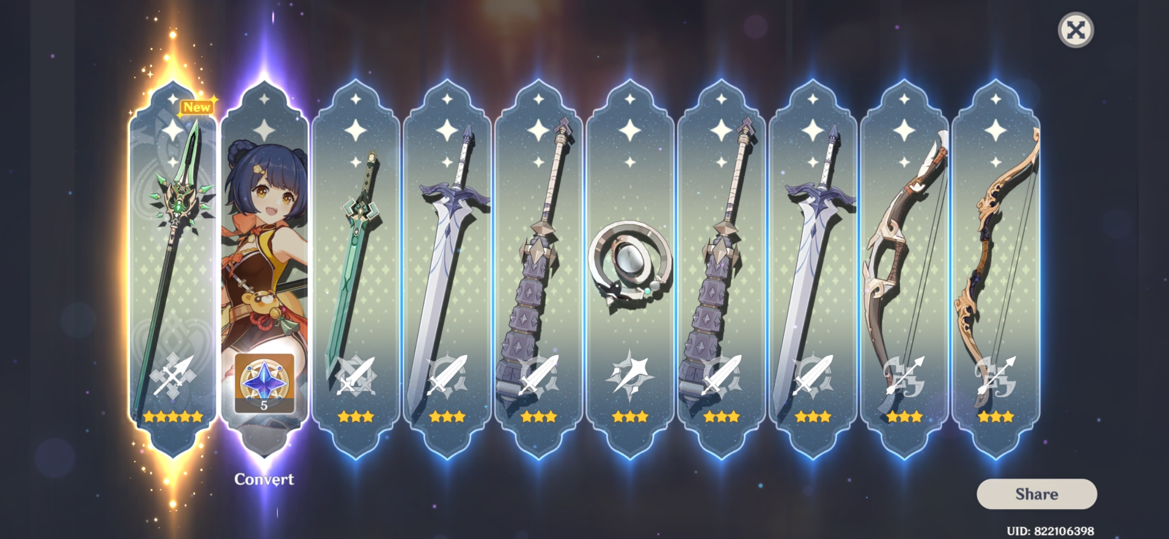 just 10 pull at the weapon banner🗿 Genshin Impact | HoYoLAB
