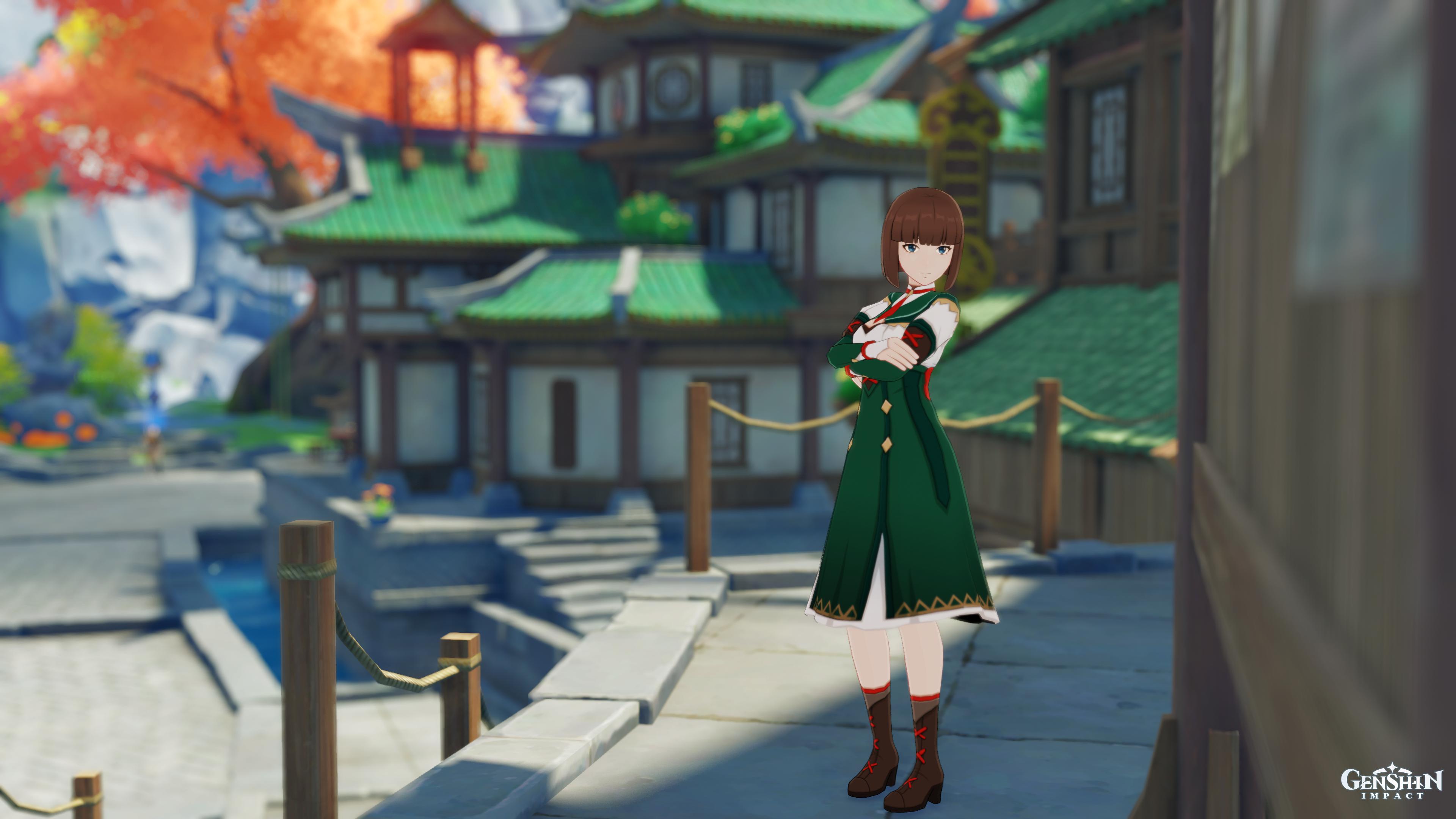 Lan of the Liyue Adventurer's Guild Genshin Impact HoYoLAB