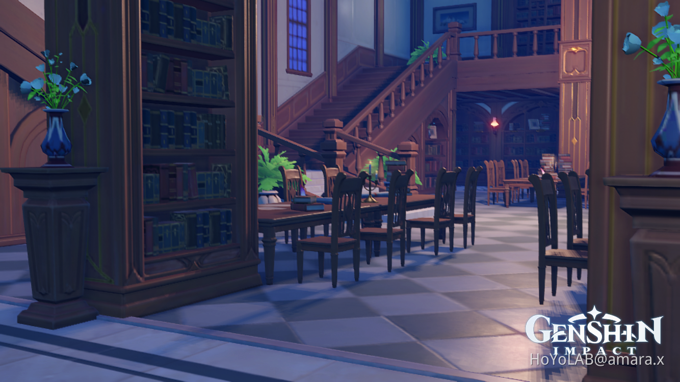 Inside Teyvat: Knights of Favonius Library | Genshin Impact | HoYoLAB
