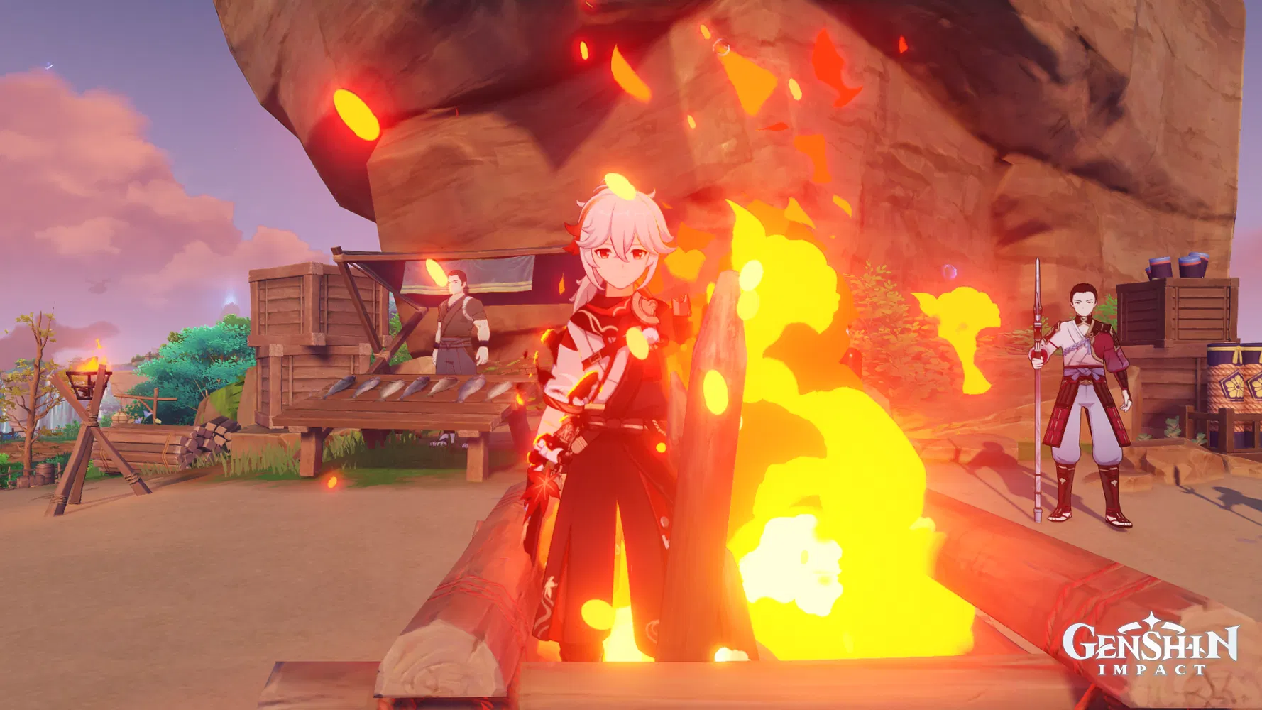 Also... Pyro Vision Kazuha.... Genshin Impact | HoYoLAB