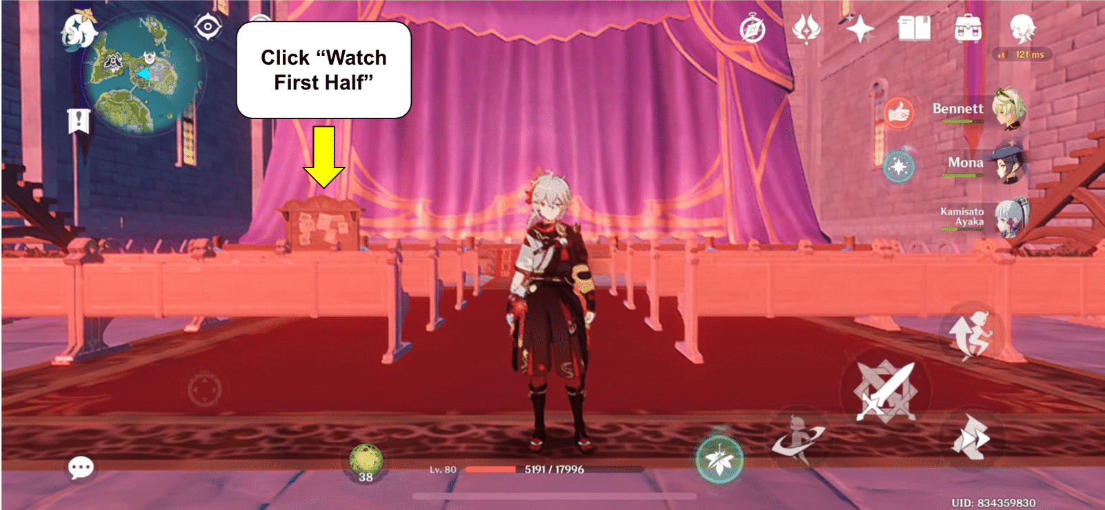 98 Primos in Golden Apple Archipelago's Hidden World Quest Genshin