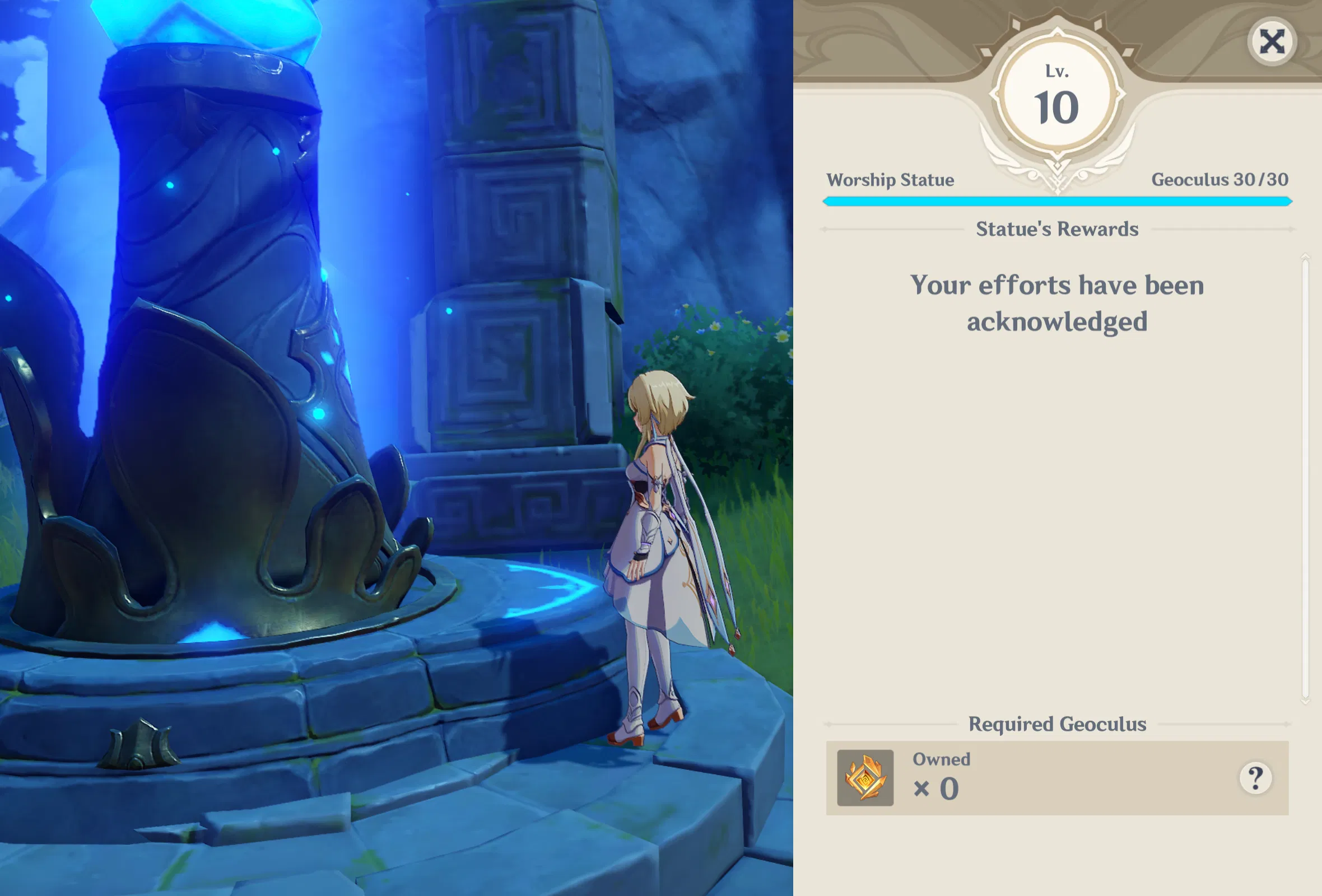 Liyue statue of the seven Genshin Impact HoYoLAB