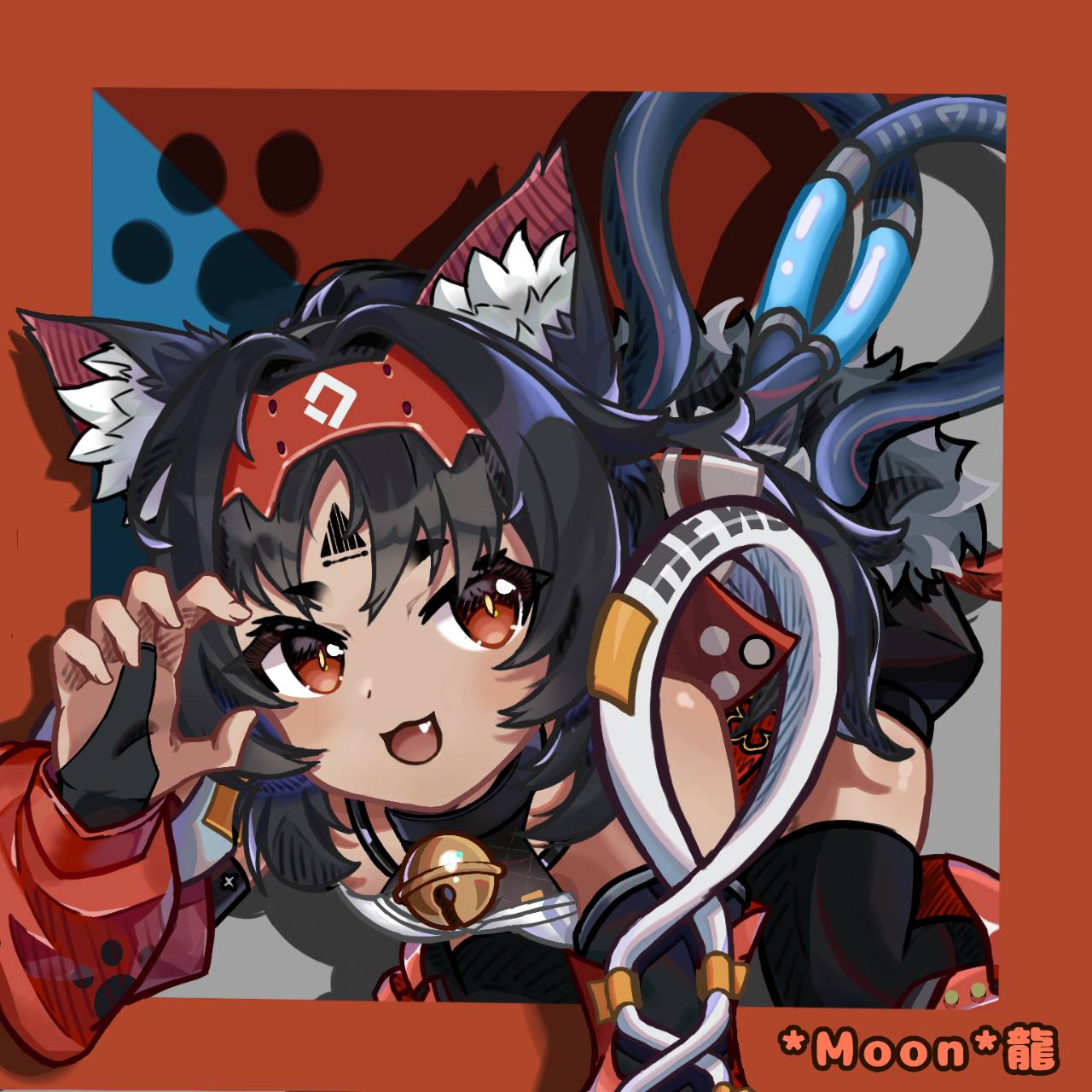 たぁ(ฅ✧ω✧ฅ)様 Kotodaman] Dandadan Collaboration Begins! Demon-level Evil Eye in