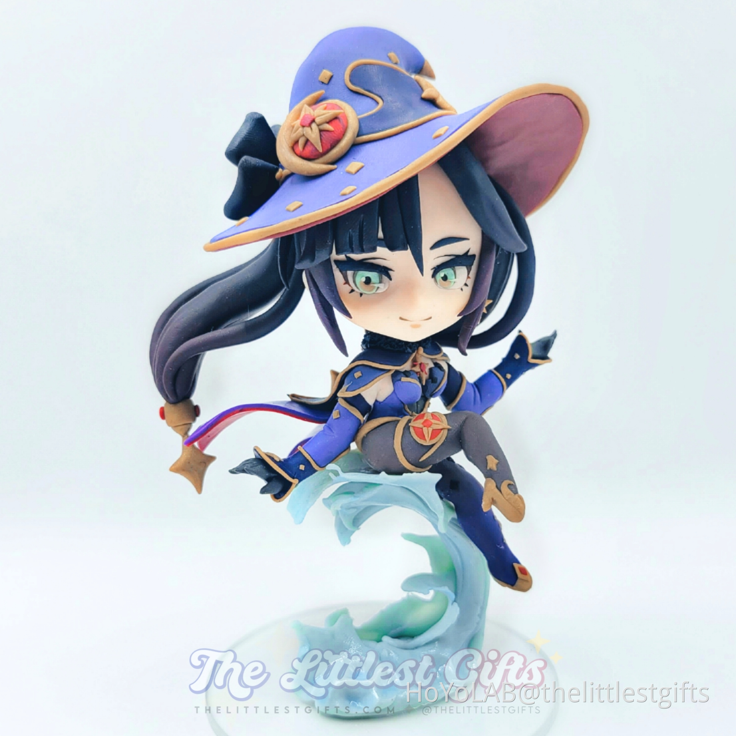 Handmade Mona Clay Figure 💧💫 Genshin Impact | HoYoLAB