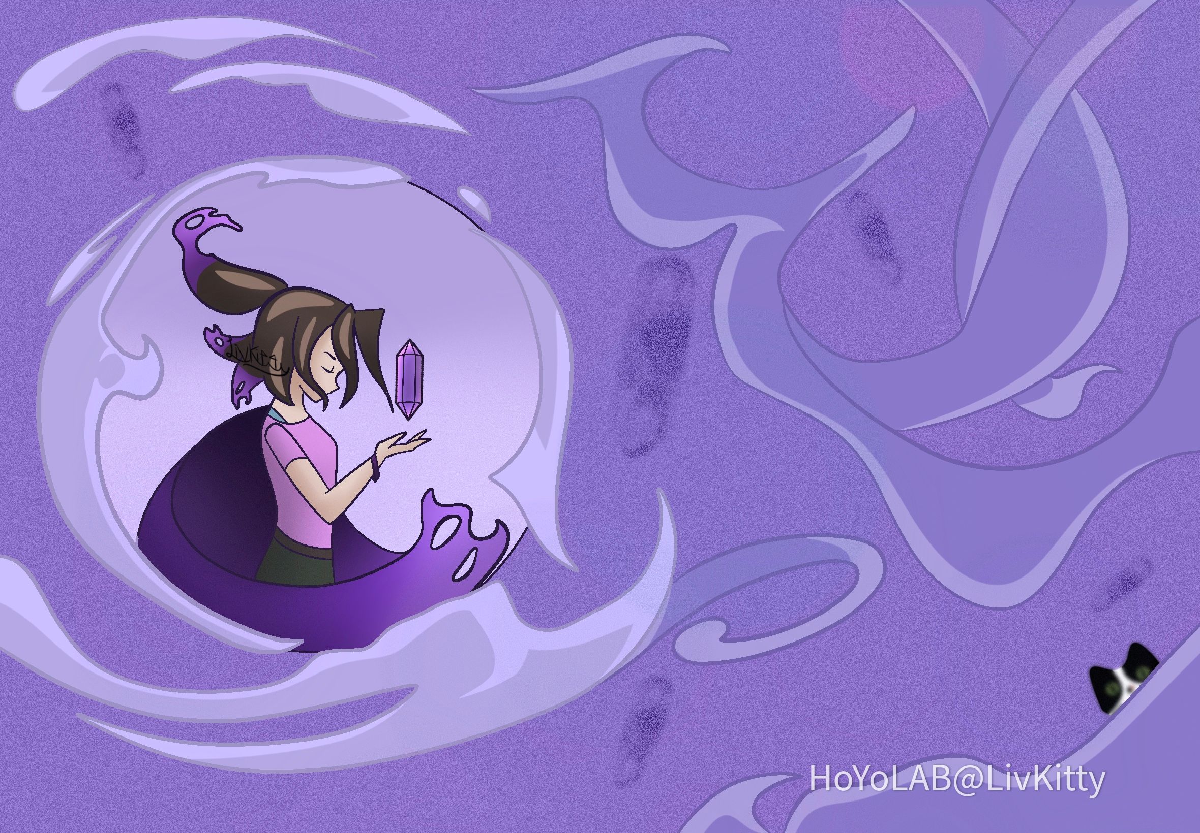 Golden Apple Archipelago inspired wallpaper! Genshin Impact HoYoLAB