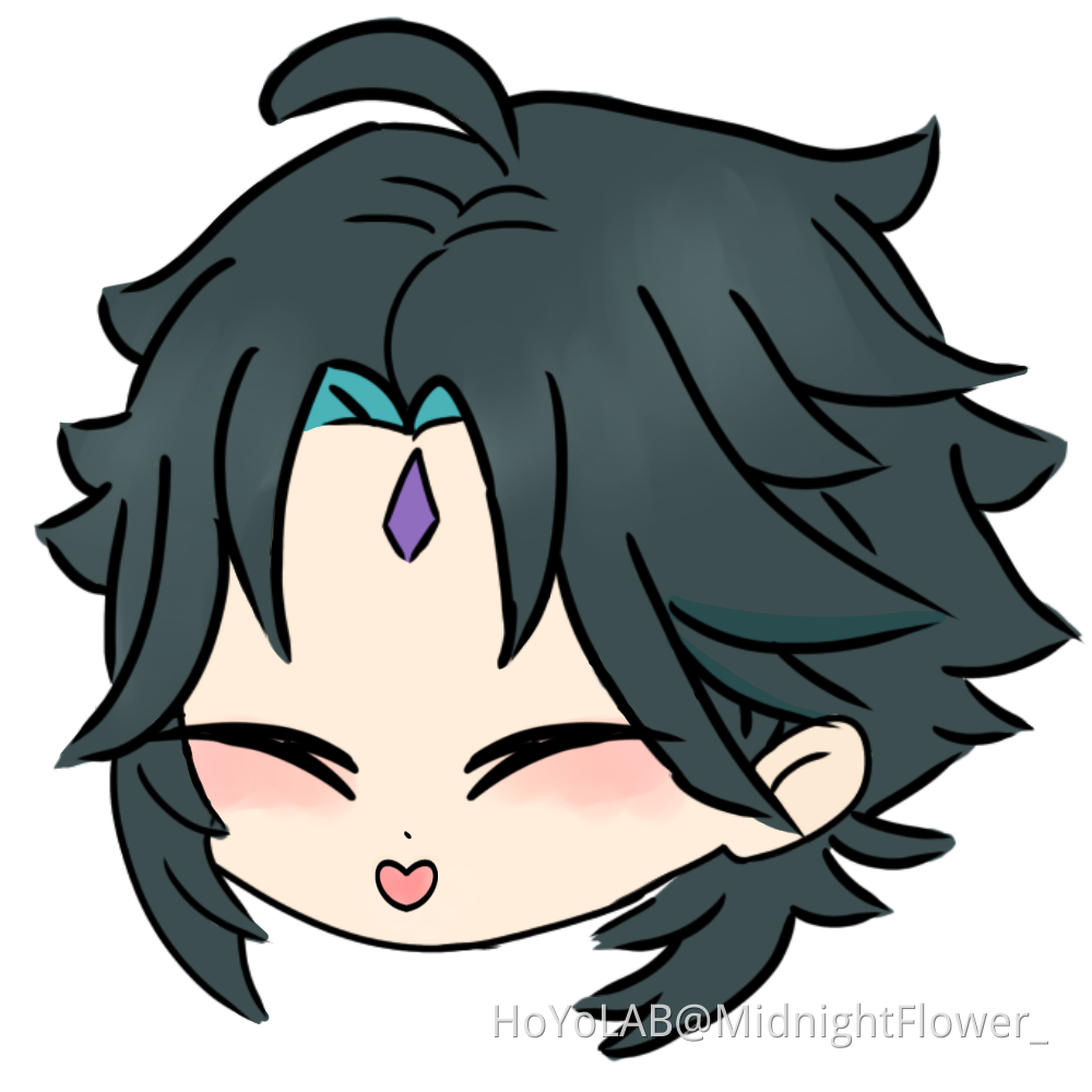 I tried to draw Xiao Genshin Impact HoYoLAB