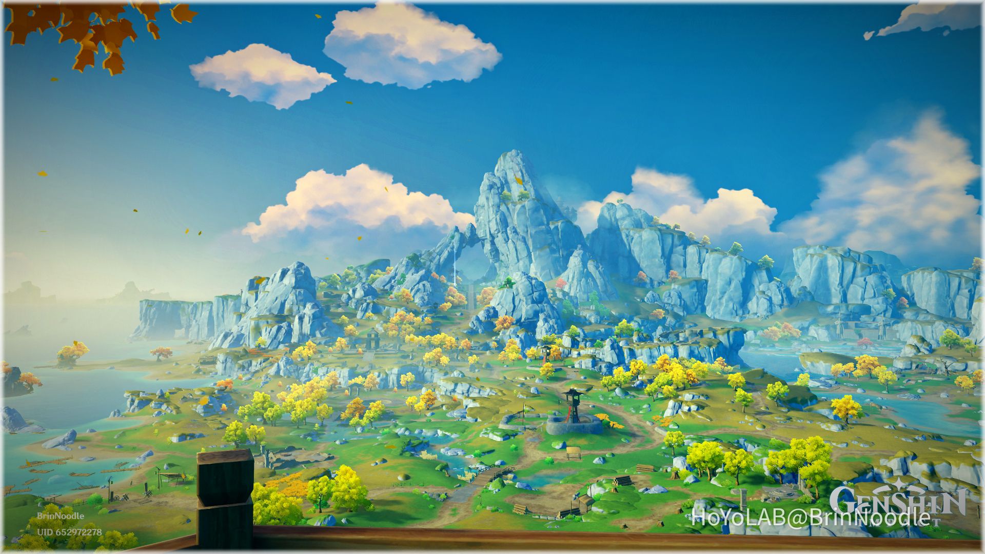 Photography of Teyvat Wangshu Inn "Hole in the Mountain" Genshin