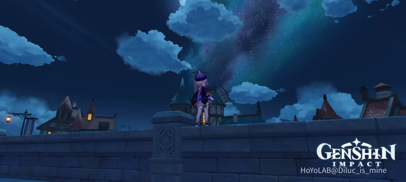 look at the beautiful sky | Genshin Impact | HoYoLAB