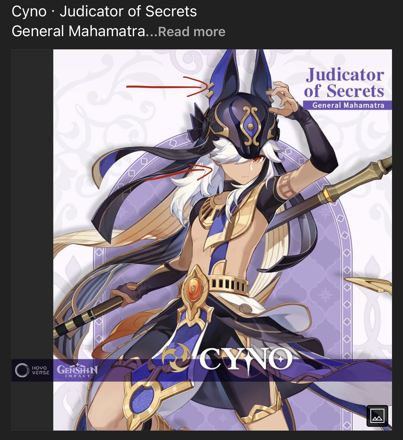 Cyno ear sets Genshin Impact | HoYoLAB