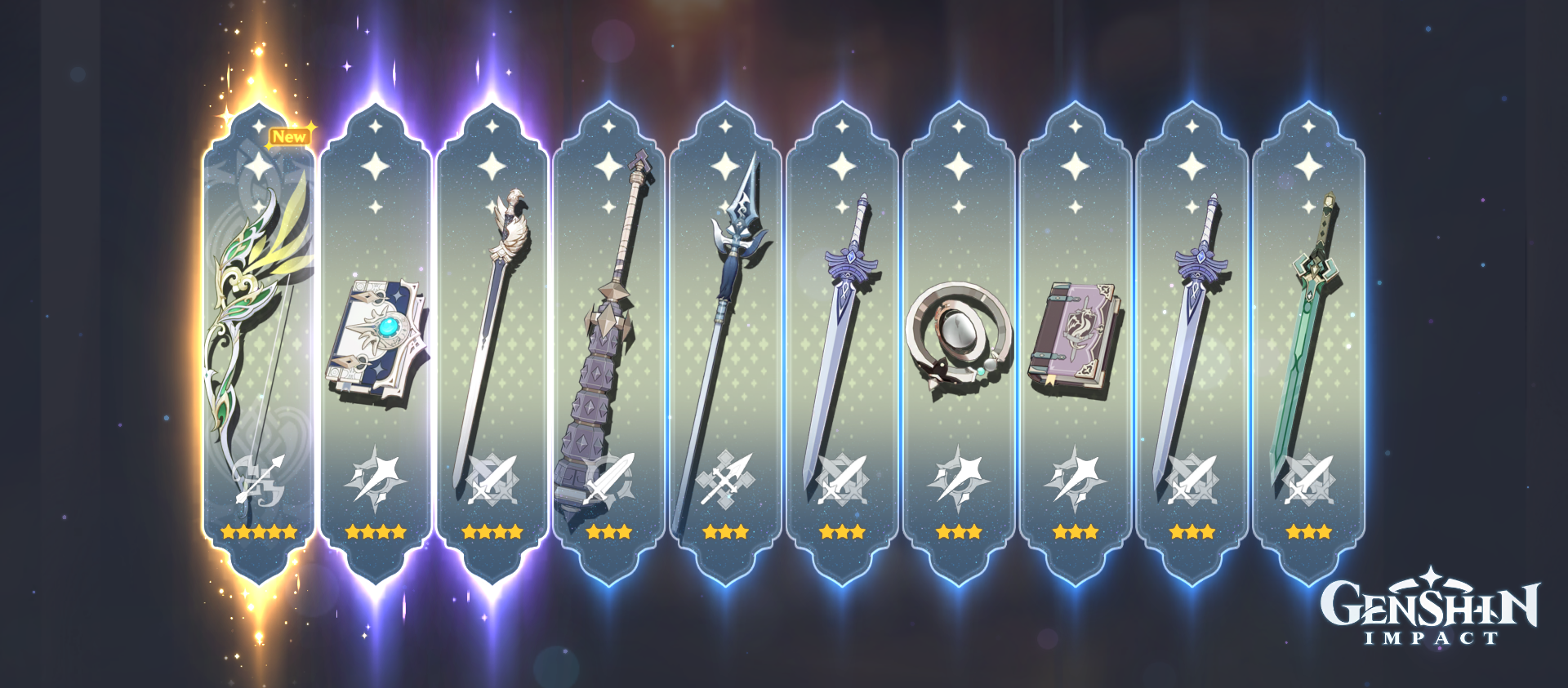 First ten pull on the weapon banner Genshin Impact | HoYoLAB