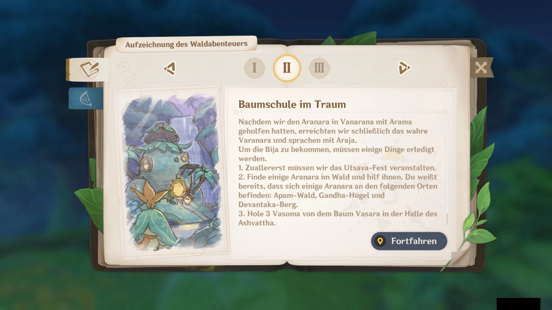 Sumeru Questreihe "Aranyaka" So schaltet ihr den Baum der Träume