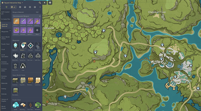 Teyvat Interactive Map Tool Update Genshin Impact HoYoLAB