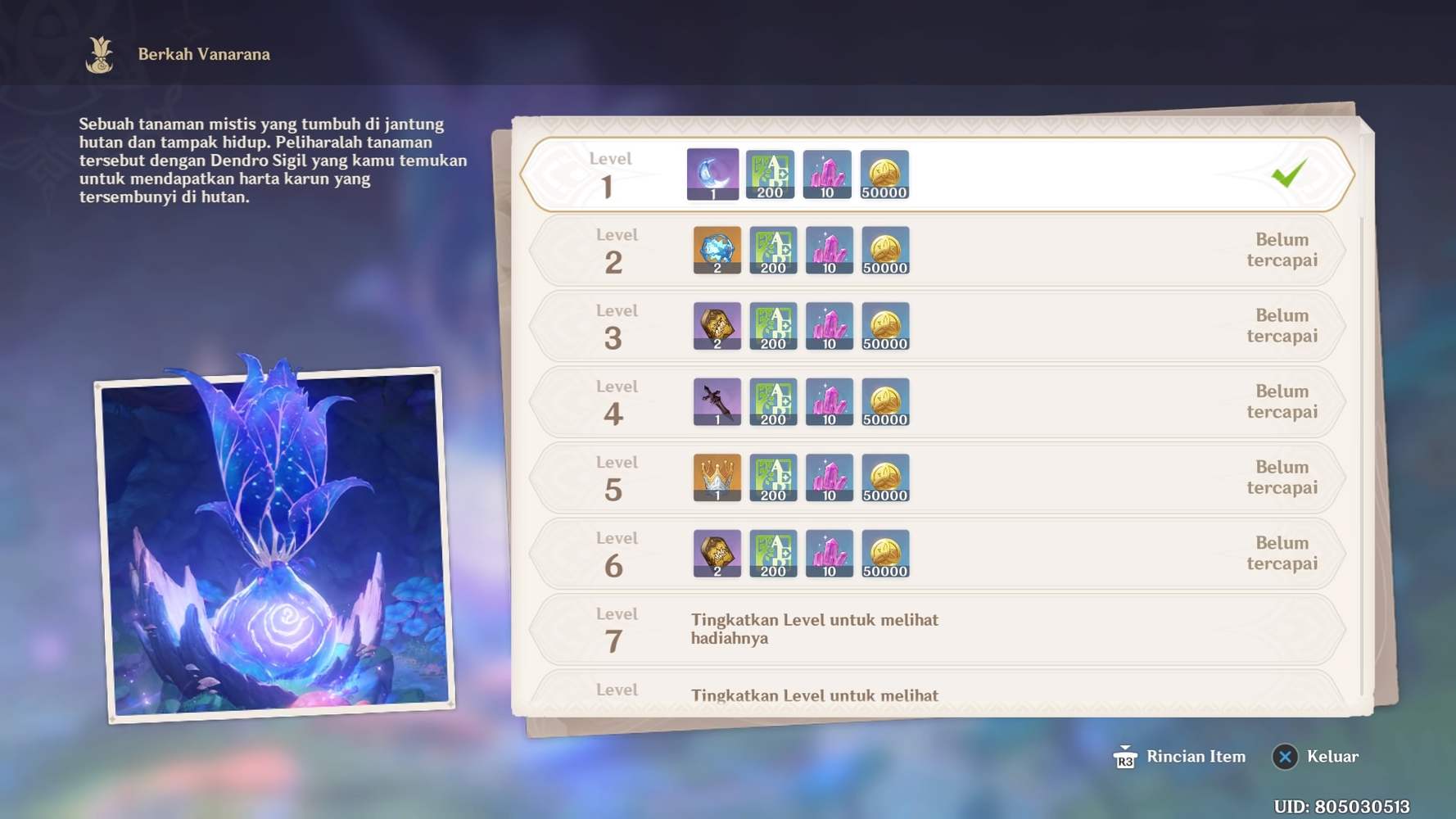 [V3.0] Cara Membuka Pohon Sumeru {Tree Of Dreams} - World Quest : Pohon ...