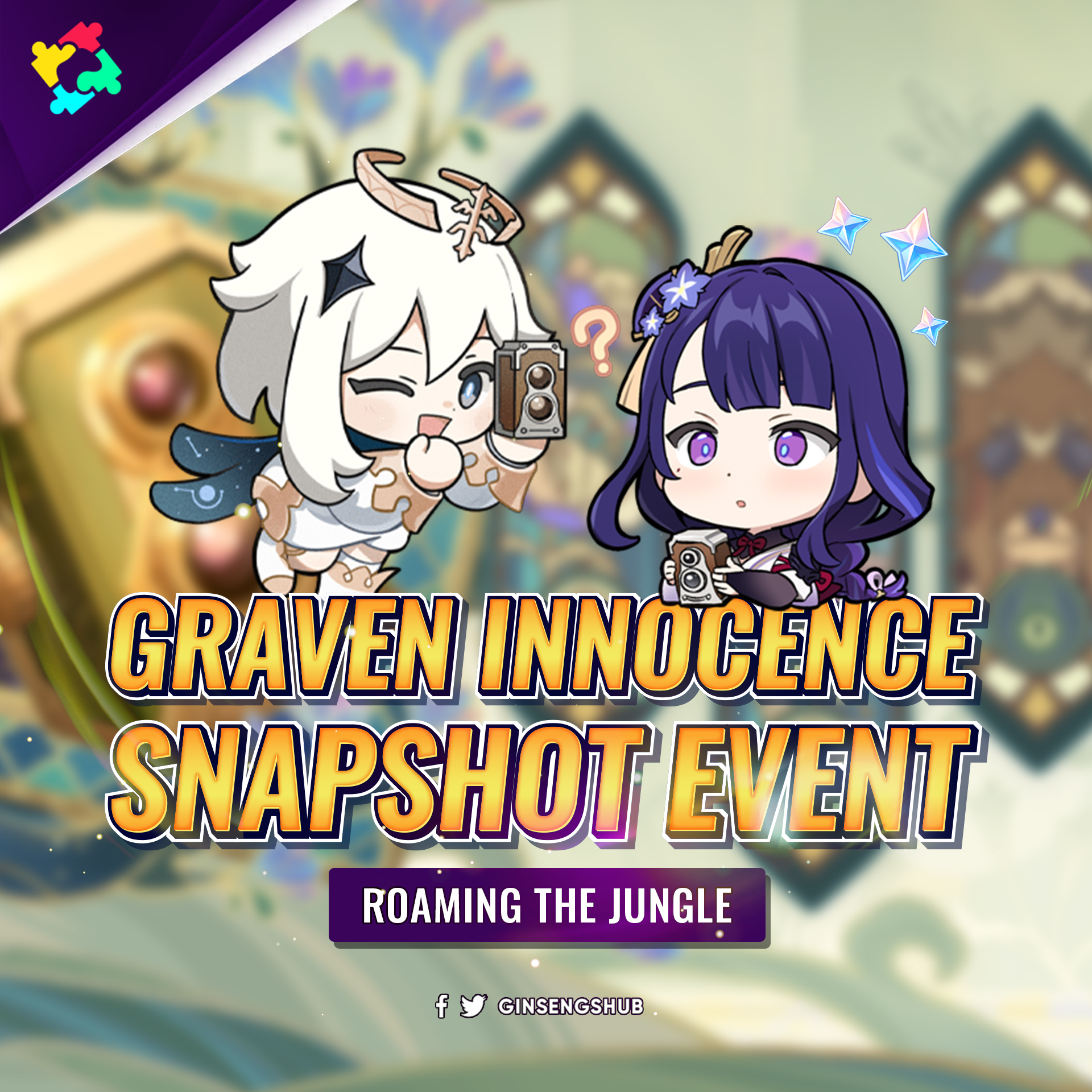 [v3.0] Graven Innocence Snapshot Event RAIN FOREST & TRI LAKSHA Creatures Location Genshin