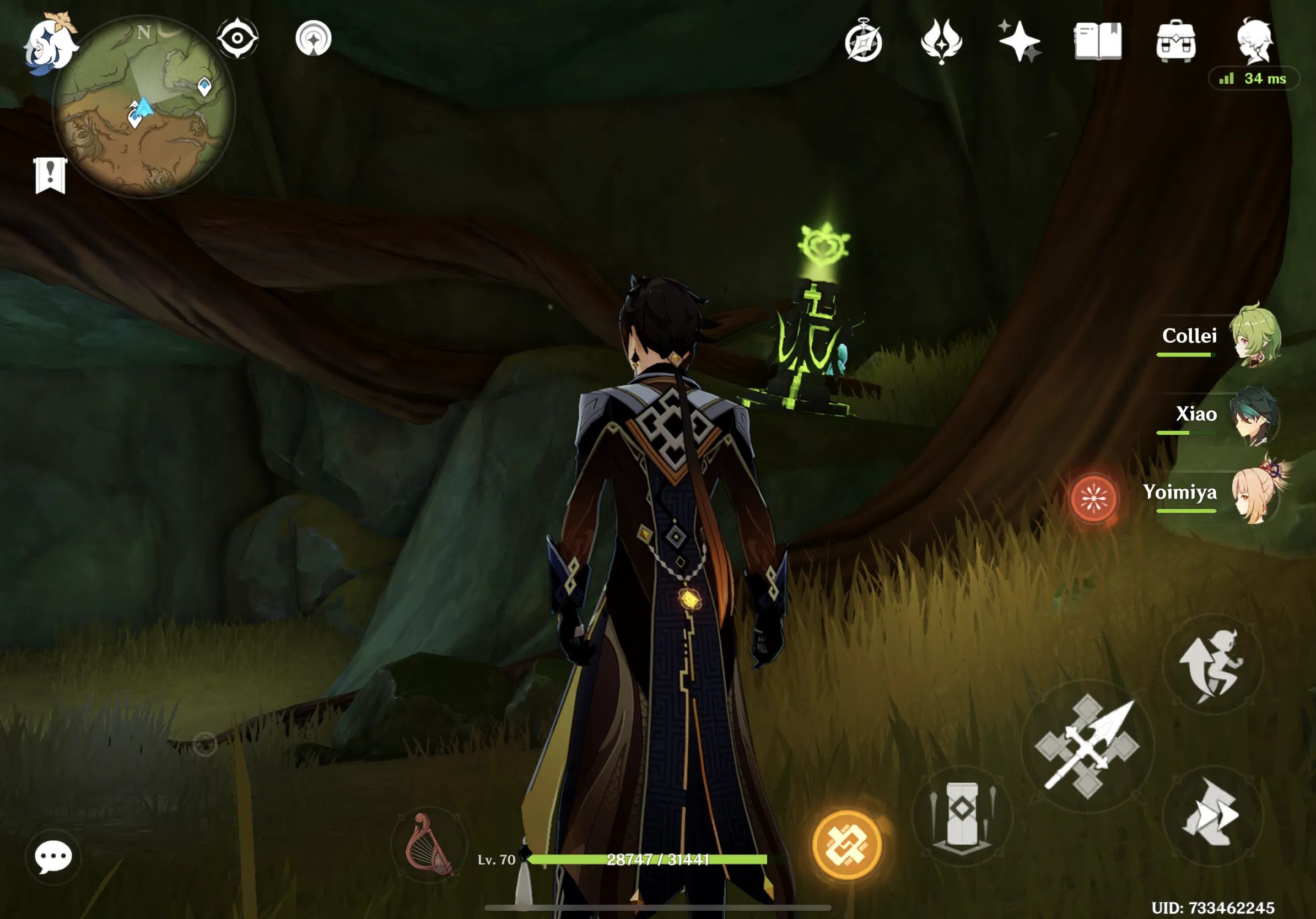 Dendro monument in lost nursery sumeru Genshin Impact HoYoLAB