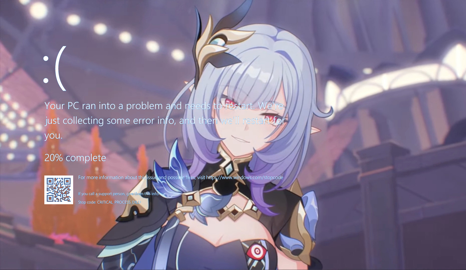 Blue screen of... Honkai Impact 3rd | HoYoLAB