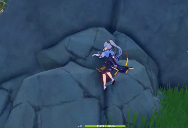 Hidden Luxurious Chest Mondstadt (Brightcrown Mountains) Genshin