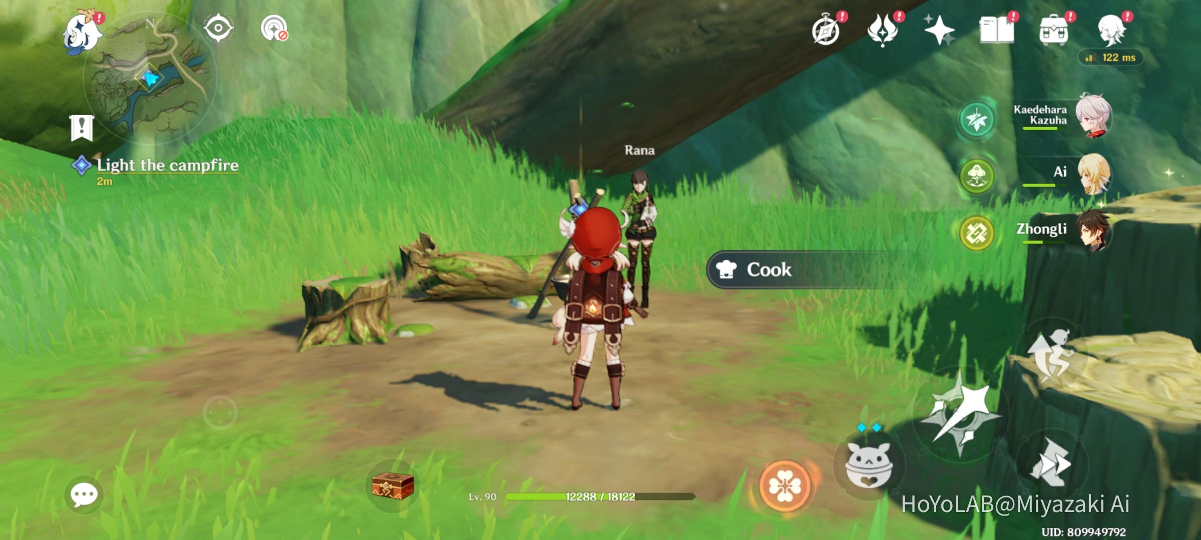 "light the campfire" sure!ー Genshin Impact HoYoLAB