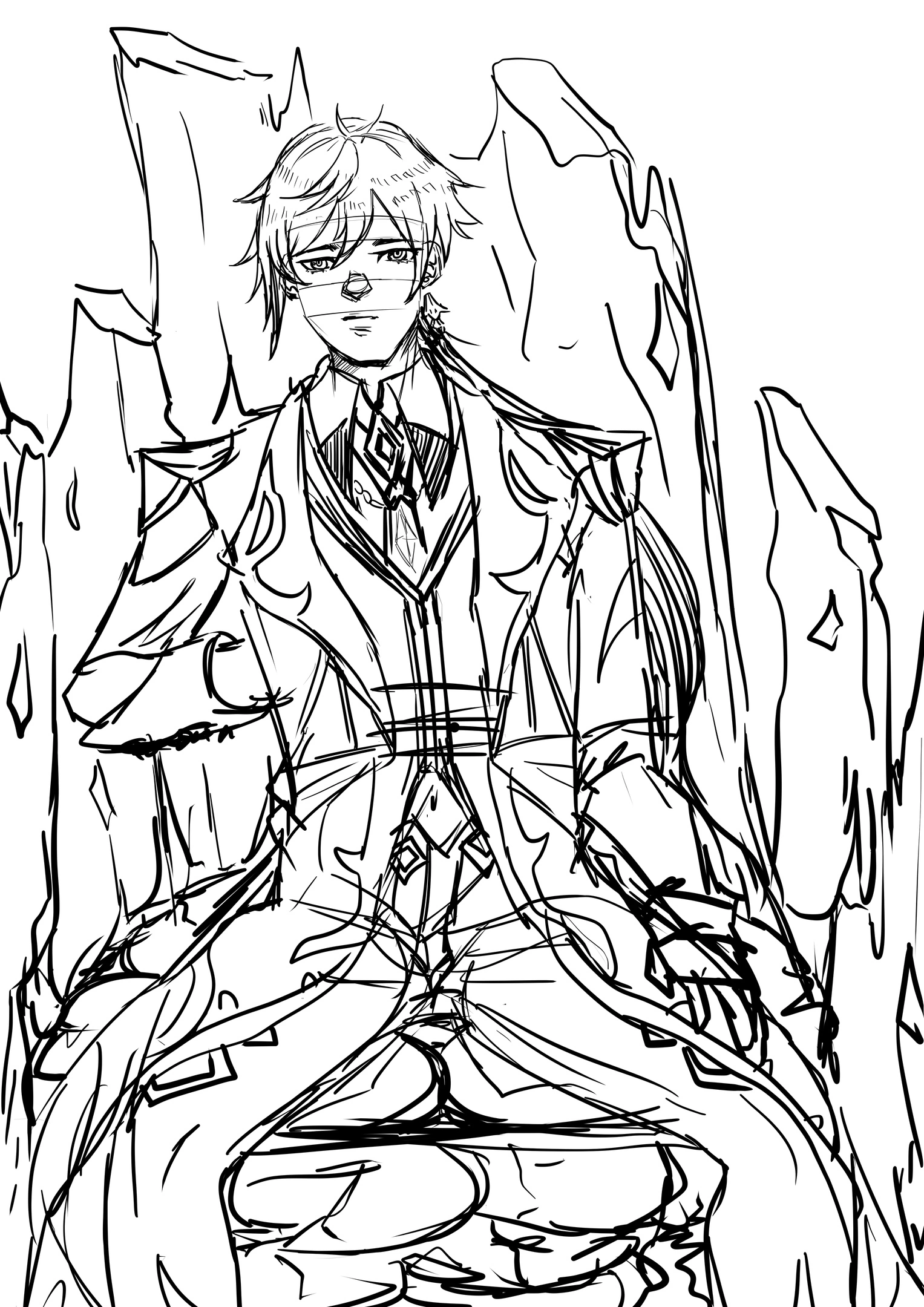 Бренный скиталец Чжун Ли Genshin Impact | HoYoLAB