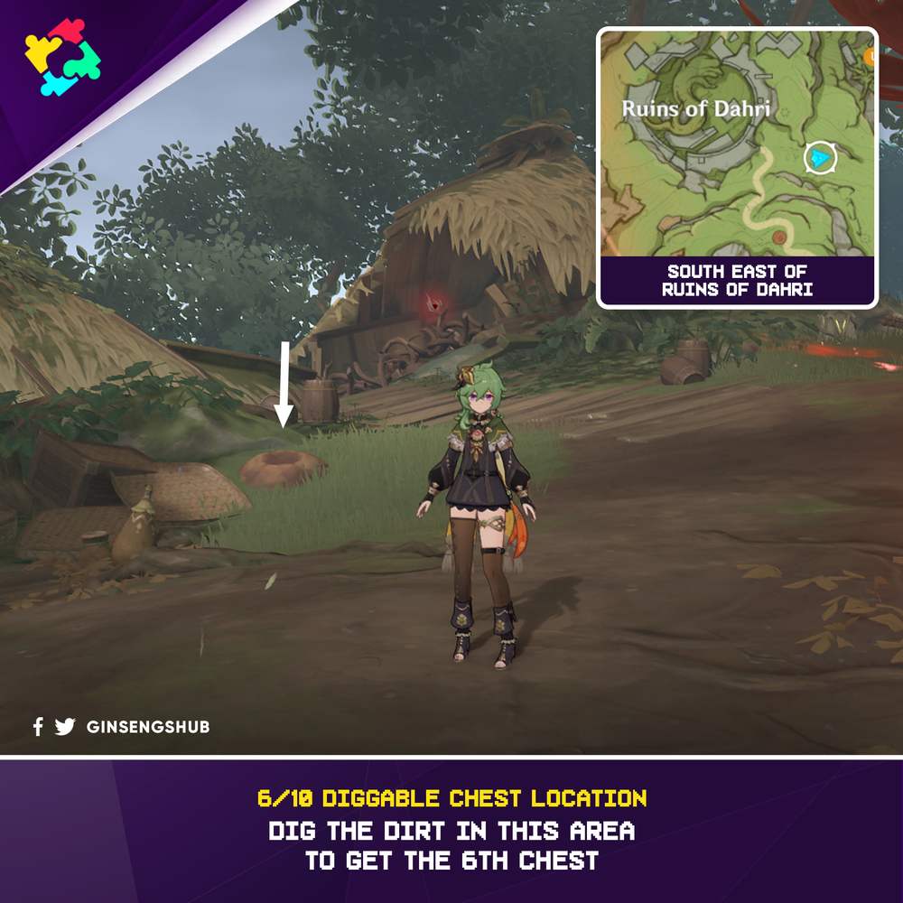 [v3.0] 10 Dig Chests Locations to get Oh, Frabjous Day! hidden