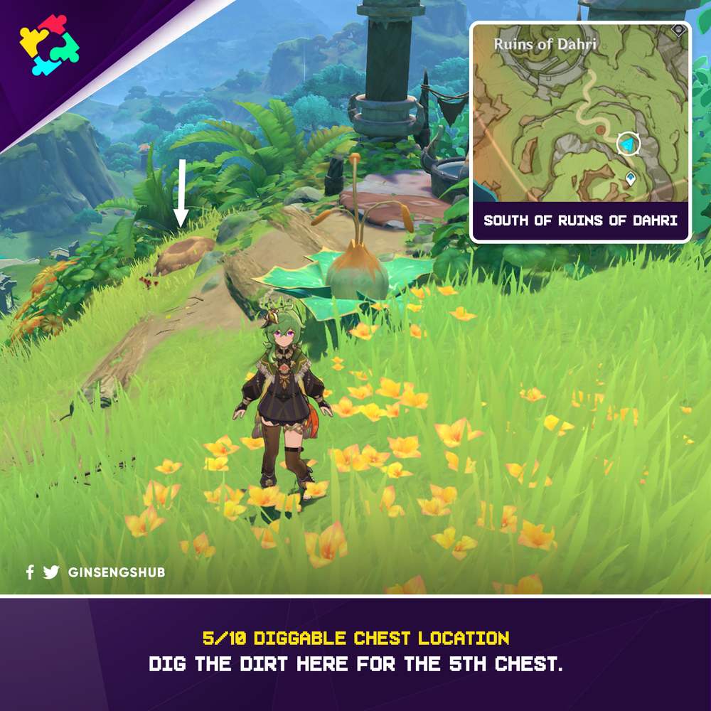 [v3.0] 10 Dig Chests Locations to get Oh, Frabjous Day! hidden