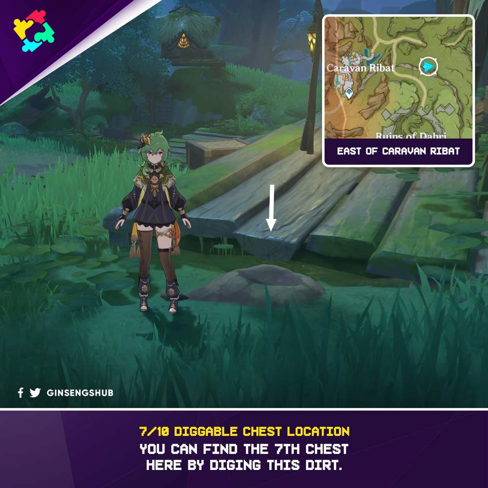 [v3.0] 10 Dig Chests Locations to get Oh, Frabjous Day! hidden