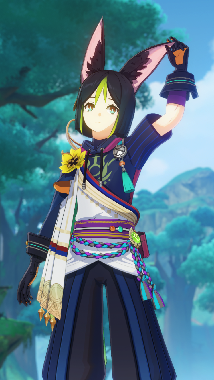 Would you dare touch his ears? Genshin Impact HoYoLAB