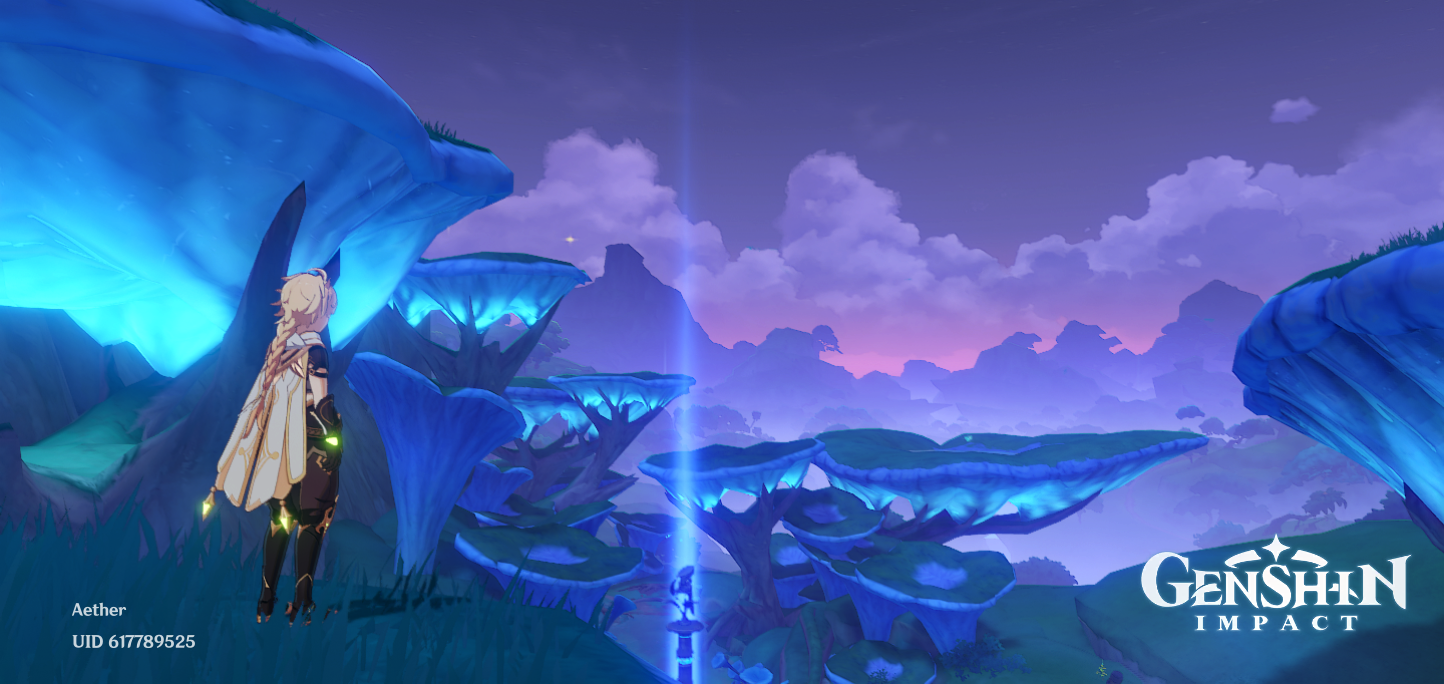Sumeru Adventure Diary August 30 Bioluminescence Genshin Impact
